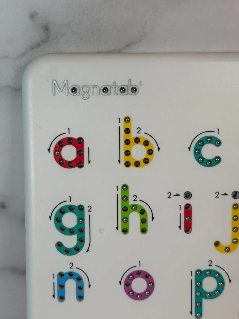 Playskool Magnatab Lowercase Alphabet Magnetic Writing Board ABC Learning Toy